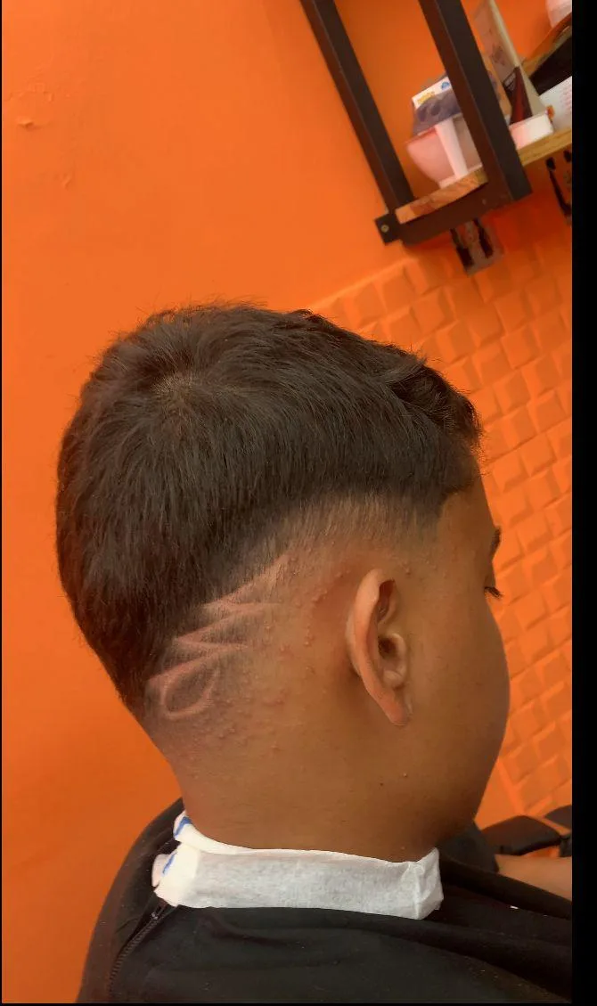 Degradê com Visagismo na Nuca